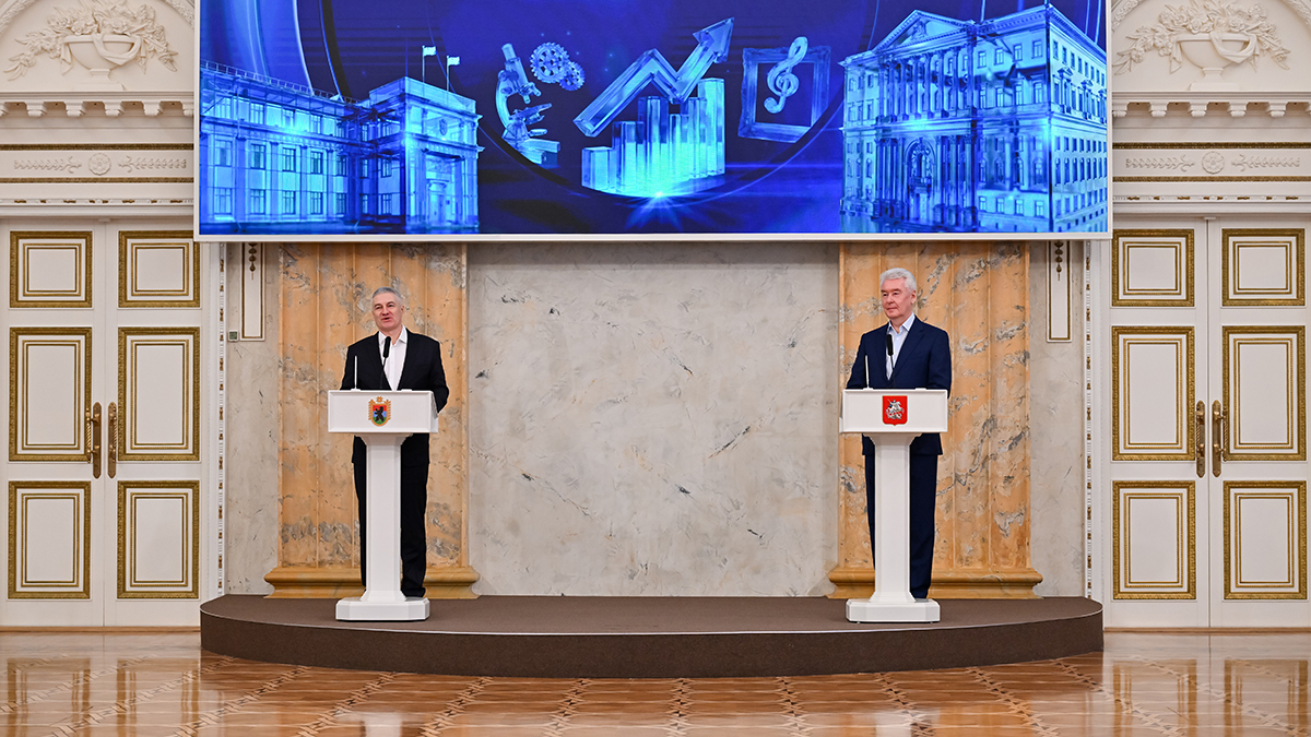 Собянин и Парфенчиков подписали соглашение о сотрудничестве Москвы и Карелии