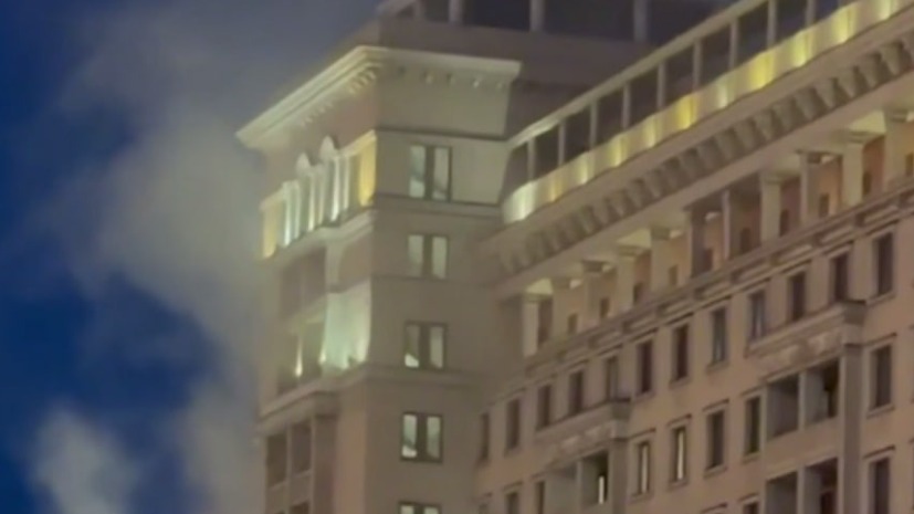 Пожар в ресторане на Охотном Ряду удалось потушить