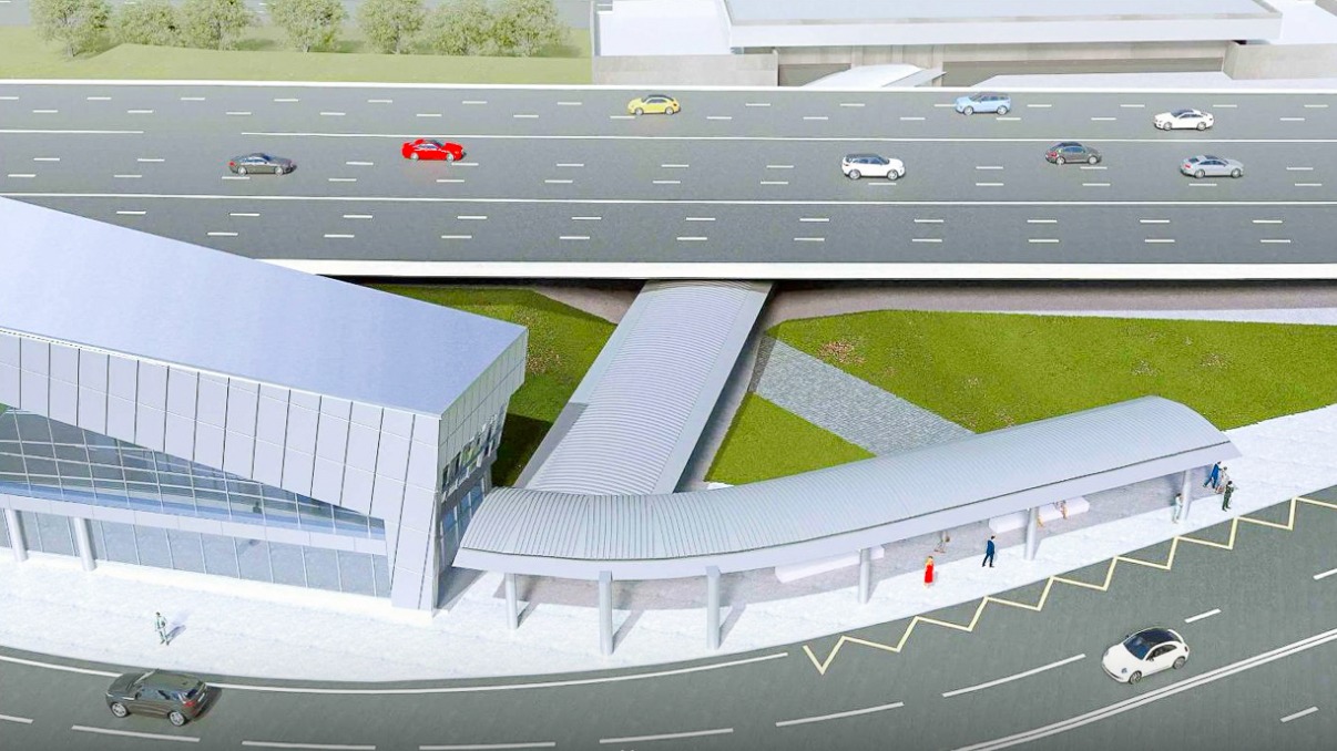 Собянин рассказал о строительстве пешеходной галереи между станциями «Печатники»