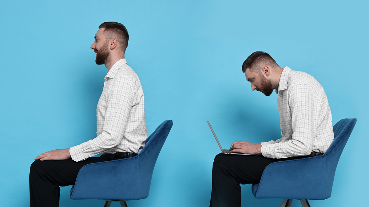 Как правильно сидеть на стуле