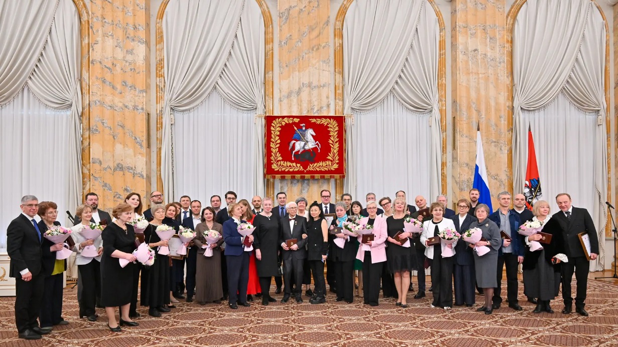 Собянин поблагодарил работников культуры за вклад в развитие Москвы