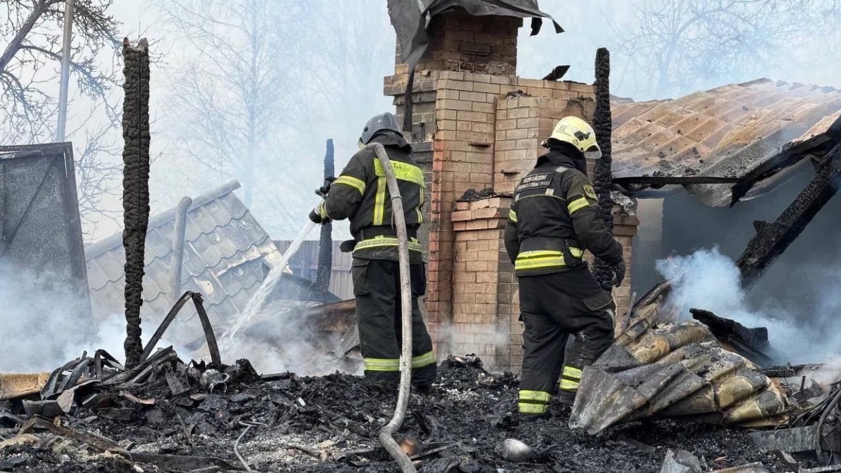 Два домовладения в Можайском округе повреждены из-за возгорания