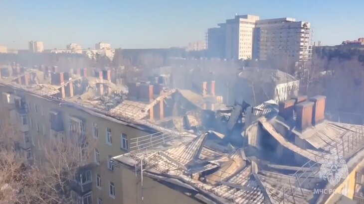Четырех человек спасли при пожаре в жилом доме в Жуковском 