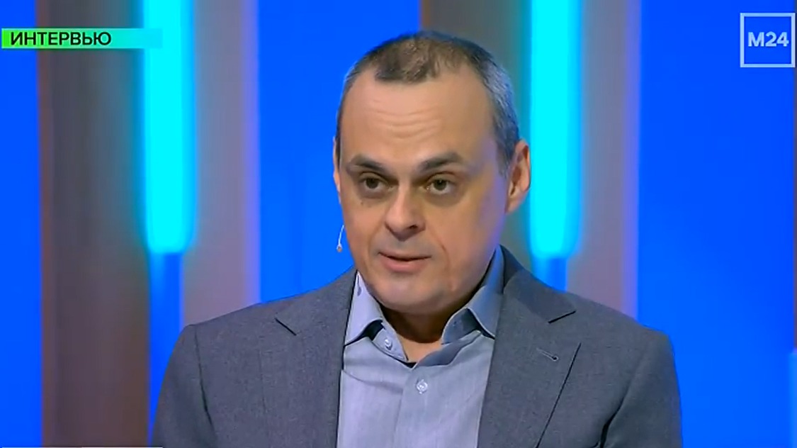 Главный редактор «Вечерней Москвы» дал интервью телеканалу «Москва 24»