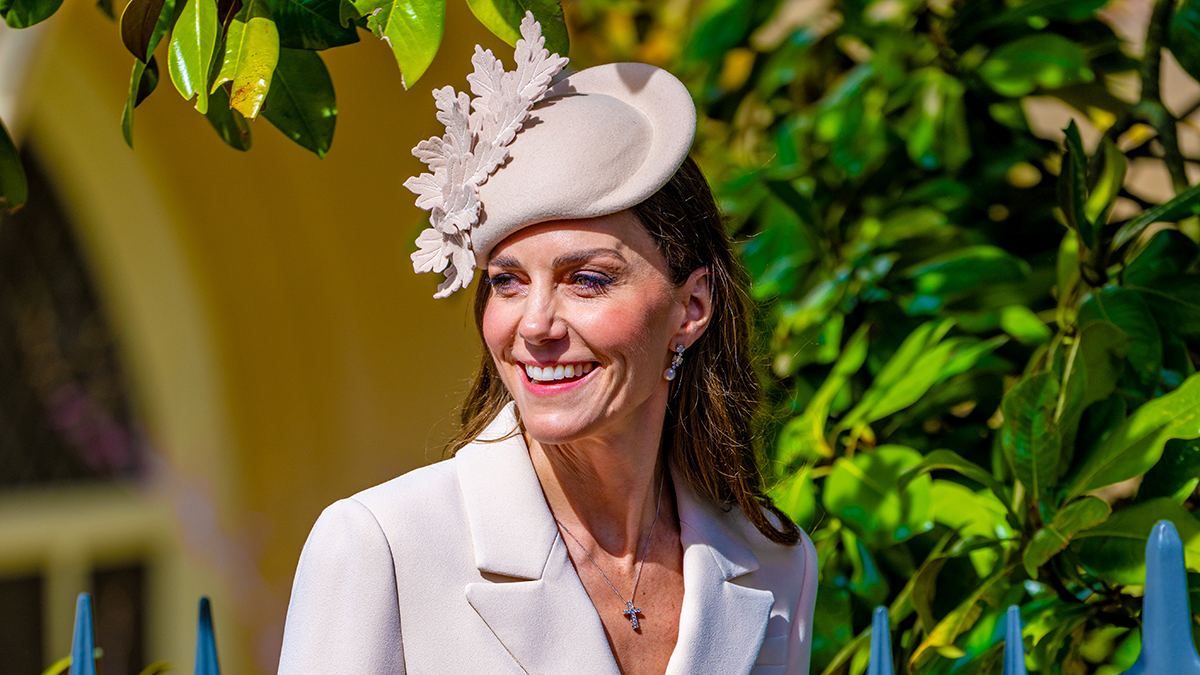 Кейт Миддлтон впервые за два года появилась на пасхальной службе