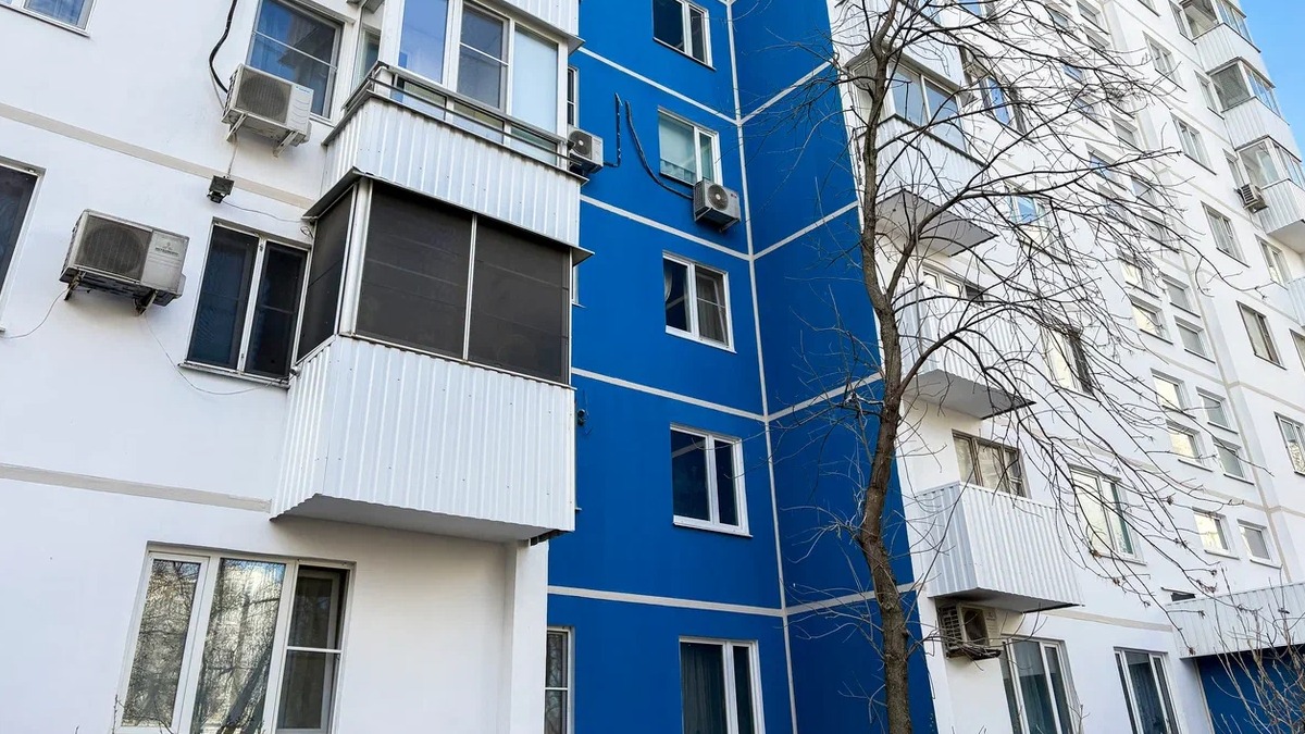 В районе Нагатинский Затон капитально отремонтировали дом 1983 года постройки 