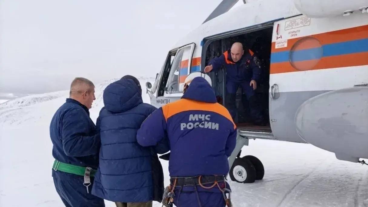 Появились кадры спасения пропавших на Камчатке туристов