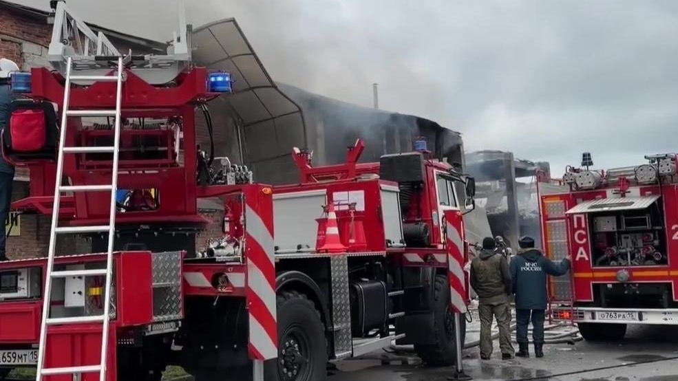 Меняйло сообщил о четырех пострадавших при взрыве на складе во Владикавказе