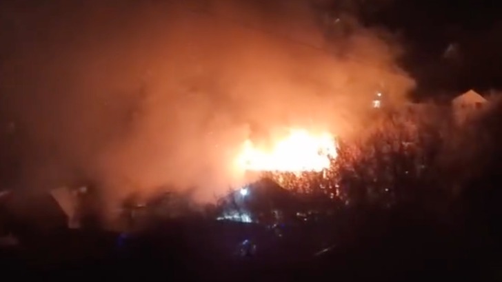 СМИ: Пожар произошел в Подольске около Электромонтажного проезда