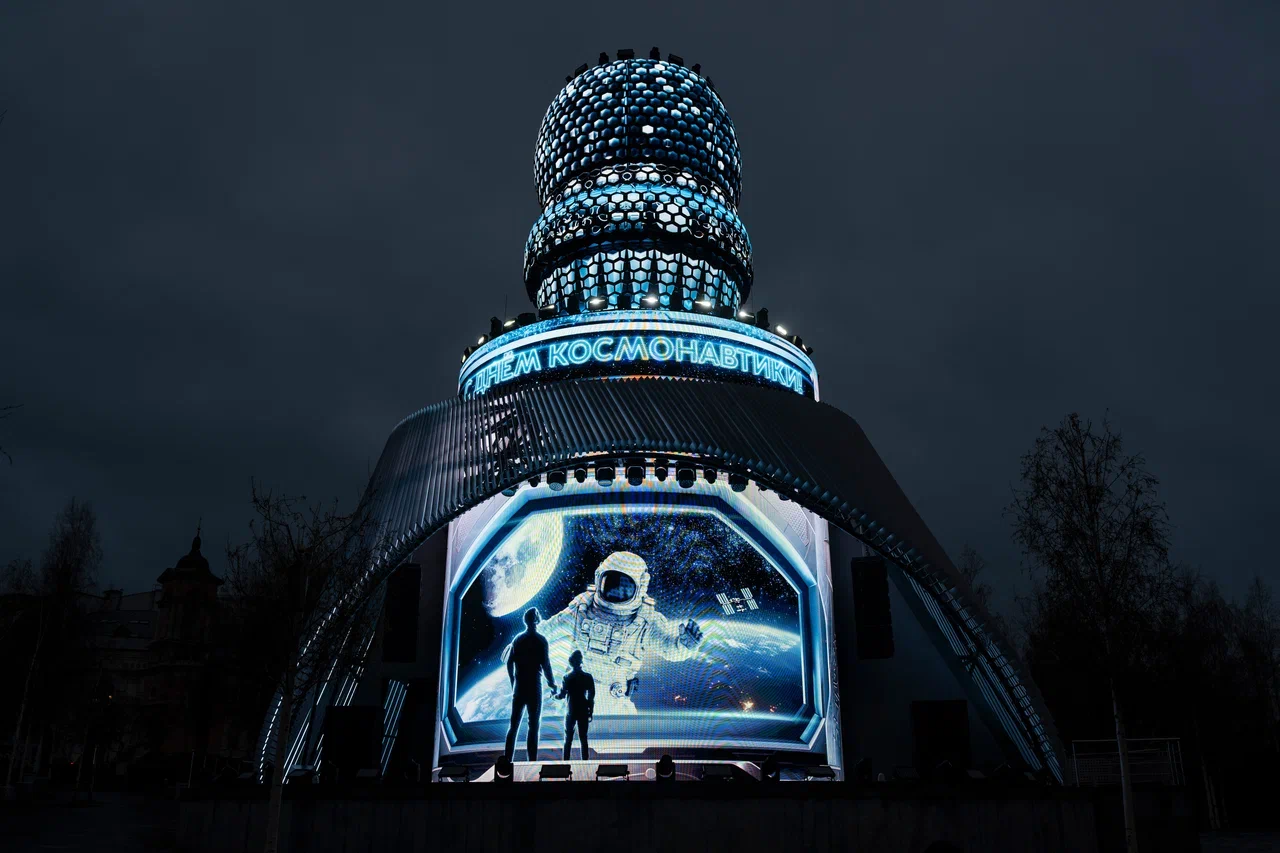 Новый праздничный сюжет покажут на «Матрешке Москвы» в парке «Зарядье»