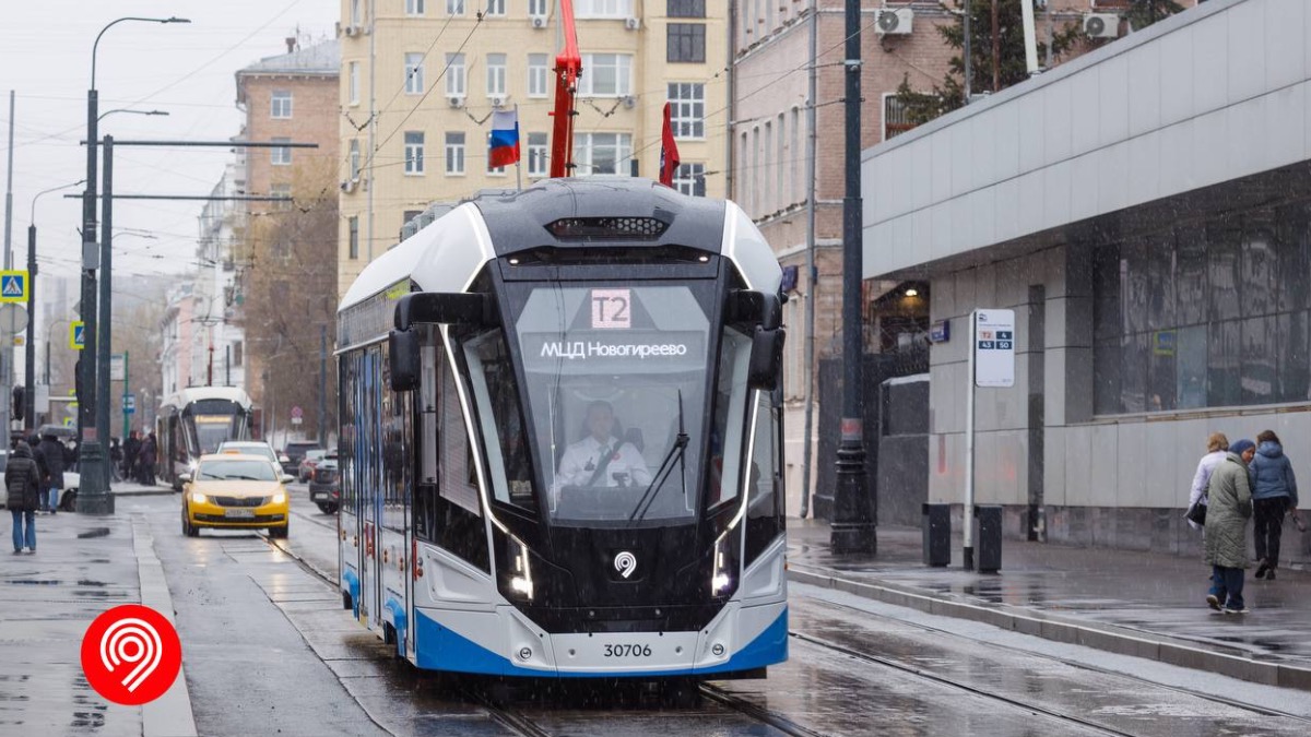 Московским трамвайным диаметром Т2 за первый день воспользовались 70 тысяч раз