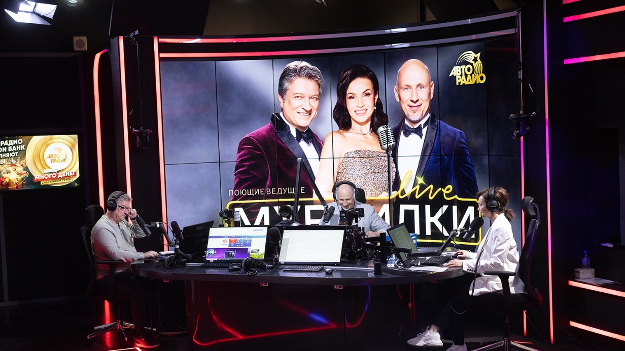 «Авторадио» запустило вещание из новой высокотехнологичной студии в Технопарке НТВ