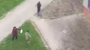 Хромой украинец в Луцке, увидев сотрудников ТЦК, внезапно излечился и побежал