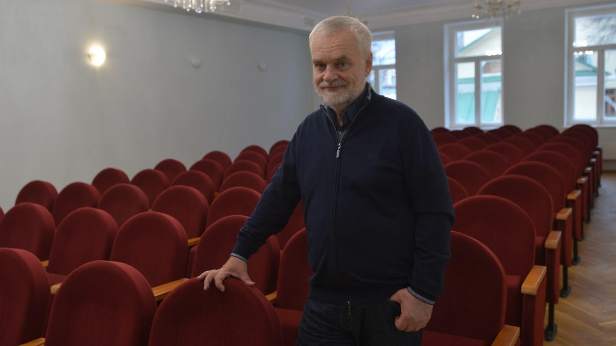 Писатель Алексей Варламов в Литературном институте