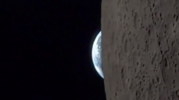 Командир миссии «Артемида-2» опубликовал видео заката Земли на Луне