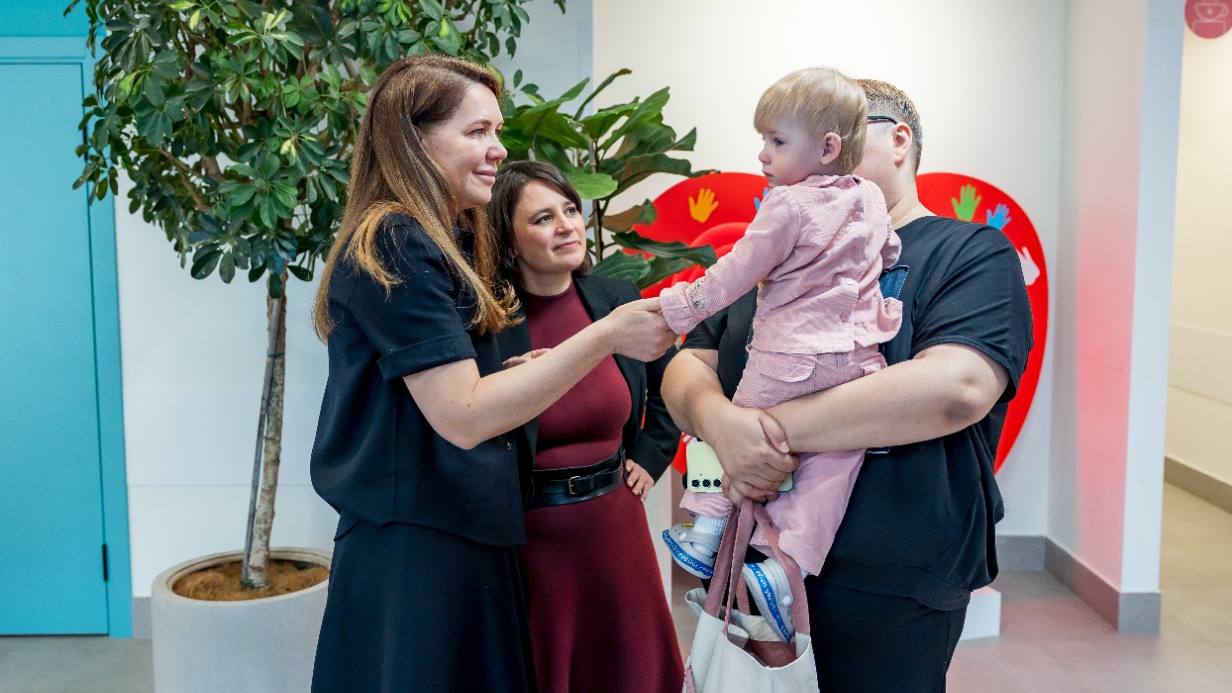 Центру ранней помощи в Морозовской детской больнице исполняется год