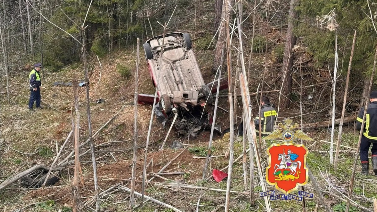 Двое детей пострадали в ДТП в Подмосковье