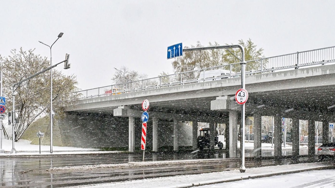 Собянин: Кузьминский путепровод открыт после комплексной реконструкции