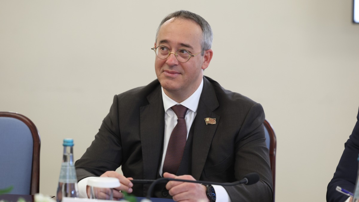 Председатель Мосгордумы Алексей Шапошников на заседании комиссии Совета законодателей по информполитике, информационным технологиям и инвестициям
