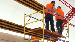 Станцию метро «Трубная» украсили к 9 Мая