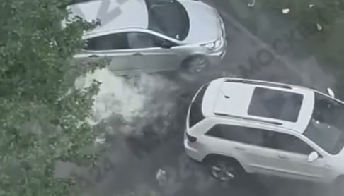Трубу с кипятком прорвало на западе столицы