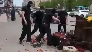 Полиция в Ставрополе установила личность подозреваемых в разгроме овощной палатки