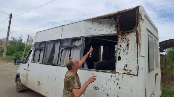 Девочка погибла при ударе дрона ВСУ по рейсовому автобусу в ЛНР