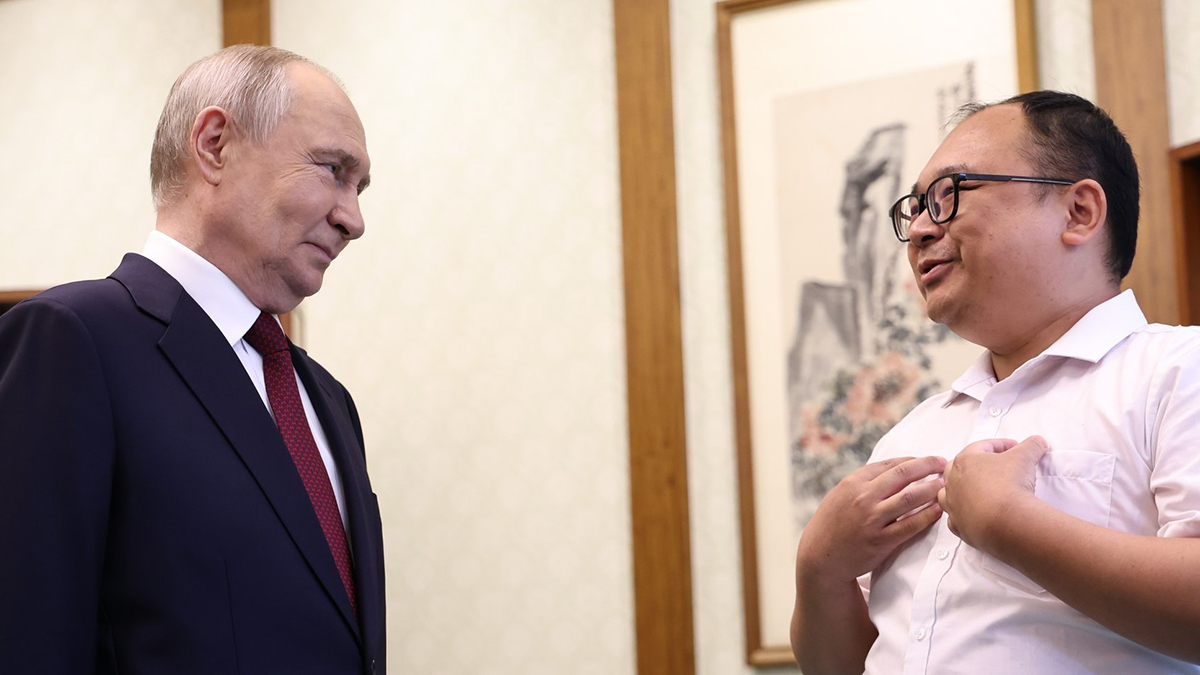 Путин на встрече с китайцем Пэн Паем вспомнил русскую поговорку