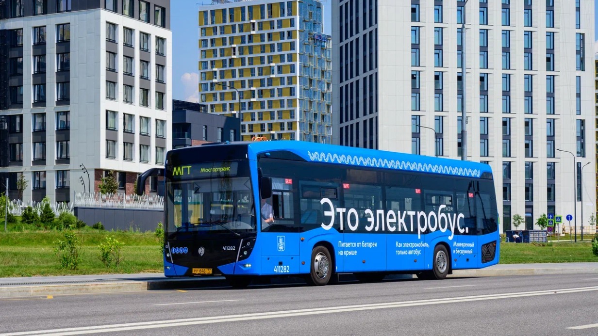 Электробусы вышли на маршрут 27 в трех округах