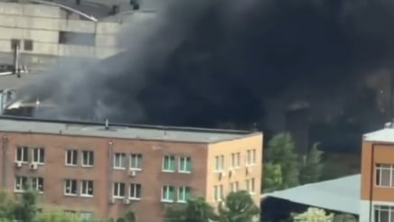 Крупный пожар произошел в хостеле на востоке Москвы