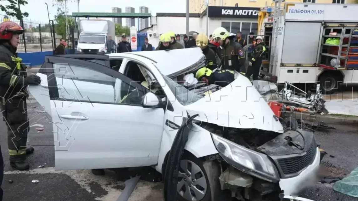 Один человек получил травмы в ДТП на северо-востоке Москвы