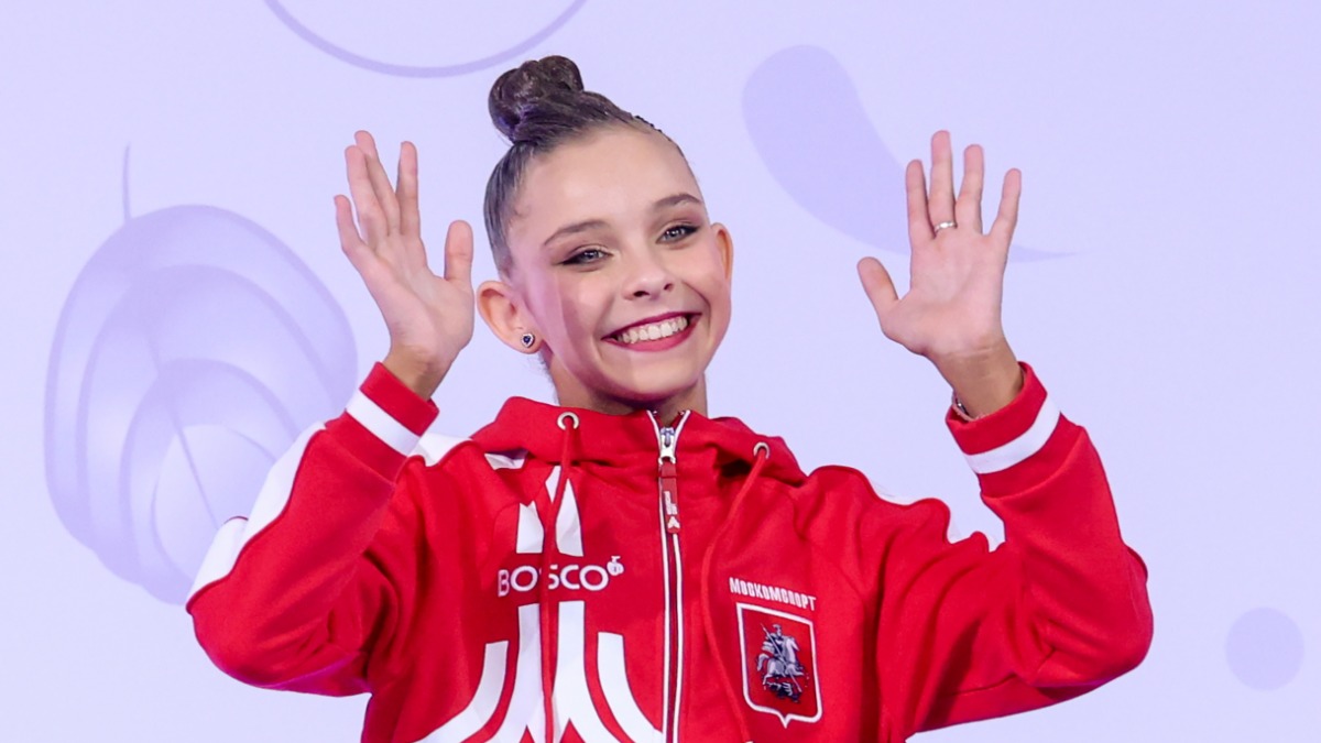 Гимнастка Ильтерякова одержала победу на чемпионате Европы в упражнениях с обручем