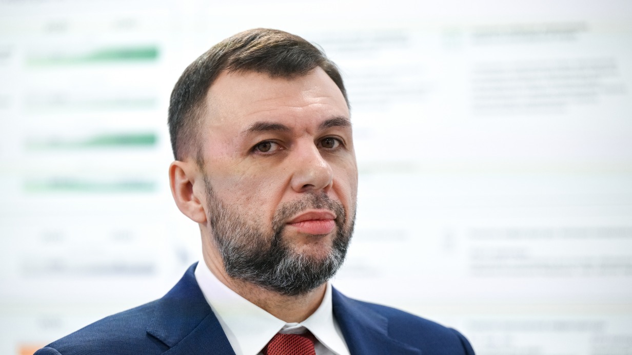 Глава Донецкой Народной Республики Денис Пушилин на заседании наблюдательного совета «Агентства стратегических инициатив по продвижению новых проектов» (АСИ) в Москве