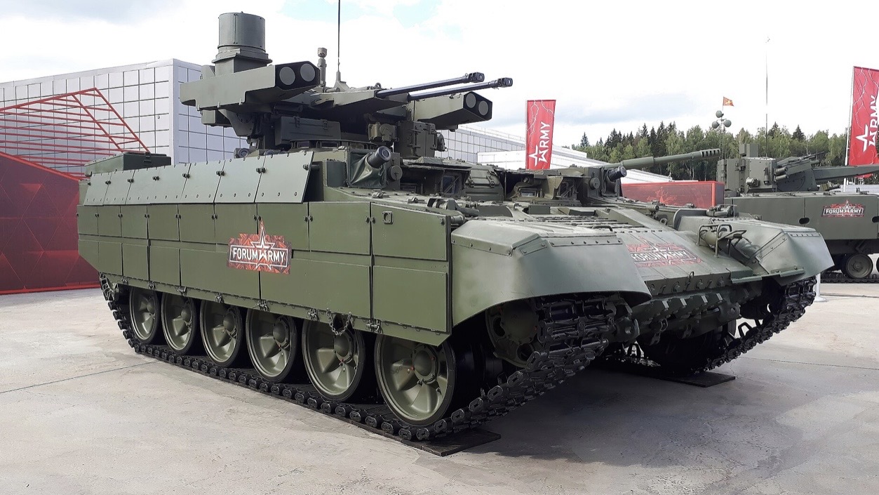 Боевую машину поддержки танков переименовали из «Терминатора» в «Спиридона»