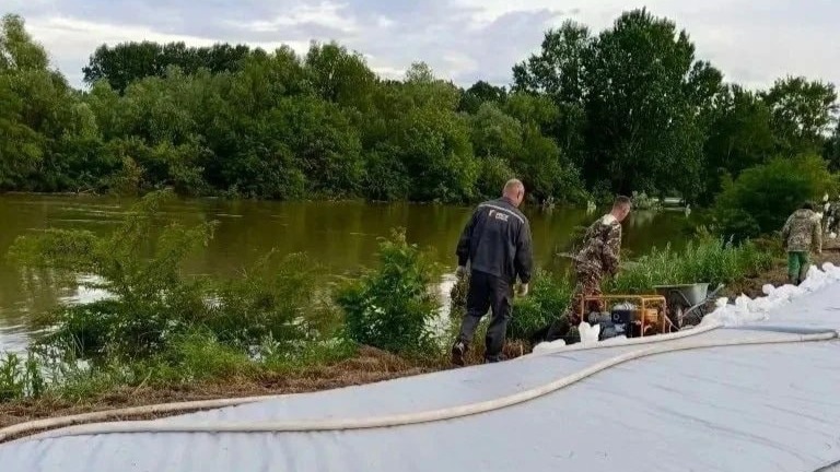 Режим ЧС ввели в четырех населенных пунктах Кубани из-за перелива воды из реки