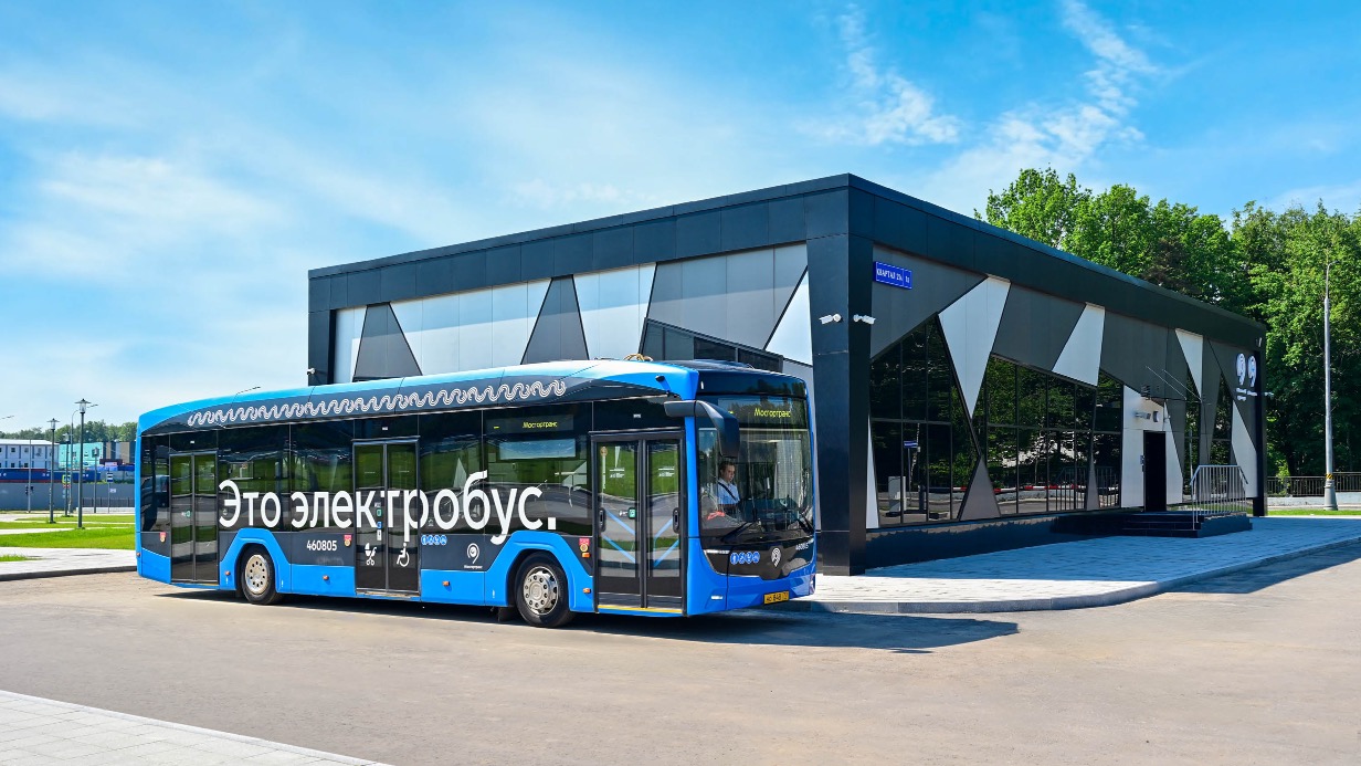 В ТиНАО открылась новая конечная станция для электробусов