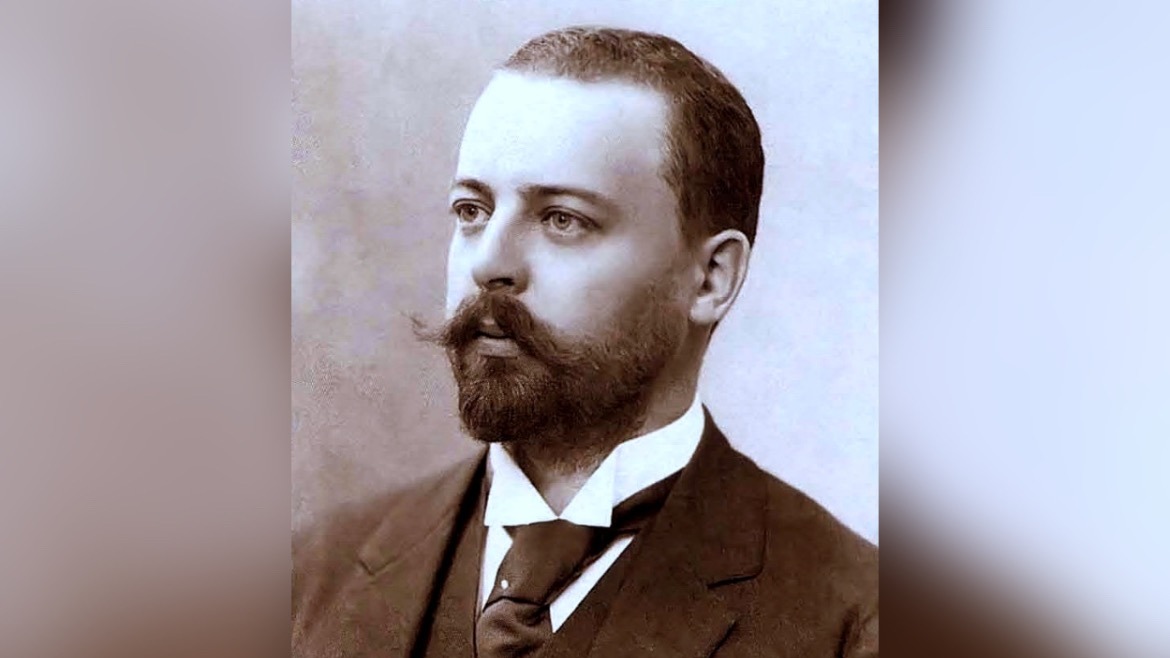 Архитектор, икона стиля «русский модерн» Федор Шехтель (1859-1926). Фотография 1890-х годов