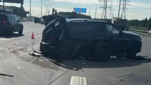 Водитель Mercedes погиб в ДТП на внешней стороне 39-го километра МКАД