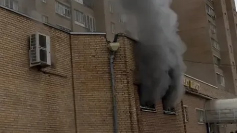 Пожар в хозяйственном магазине на Полевой улице во Фрязине 24 июня 2026 года