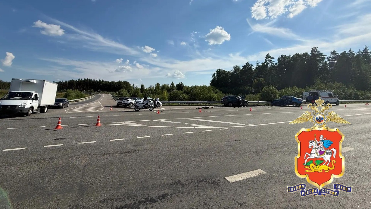 Два человека погибли при столкновении автомобилей в Орехово-Зуеве