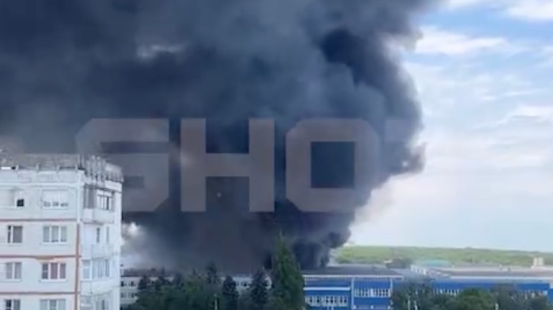 Ставрополь заволокло черным домом из-за мощного пожара 