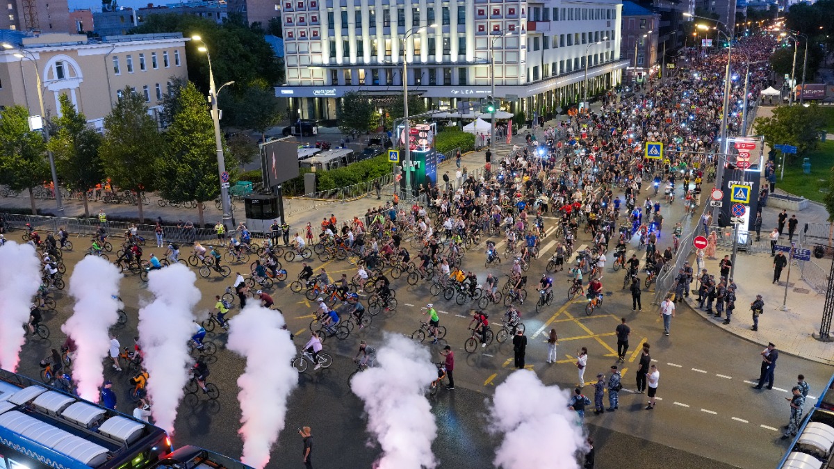 Регистрация на Второй Ночной велофестиваль стартовала в Москве