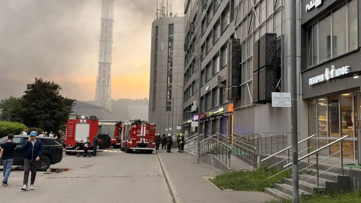 Пожару в торговом центре в Красногорске присвоили второй ранг сложности