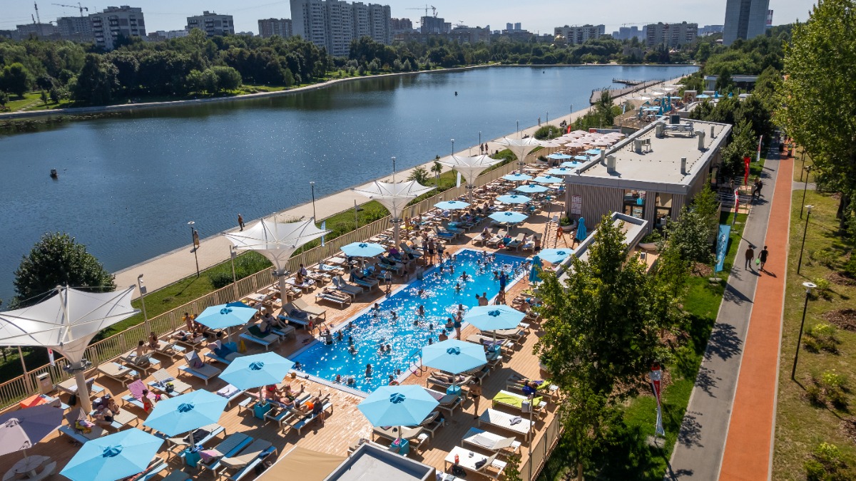 Три современные пляжные зоны появились на востоке Москвы