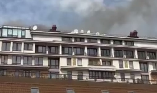 Пожар в ЖК «На Страстном бульваре» 20 июля 2026 года: фото