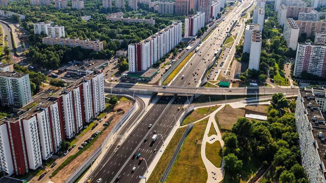Собянин: Завершено строительство улично-дорожной сети на юге Москвы 