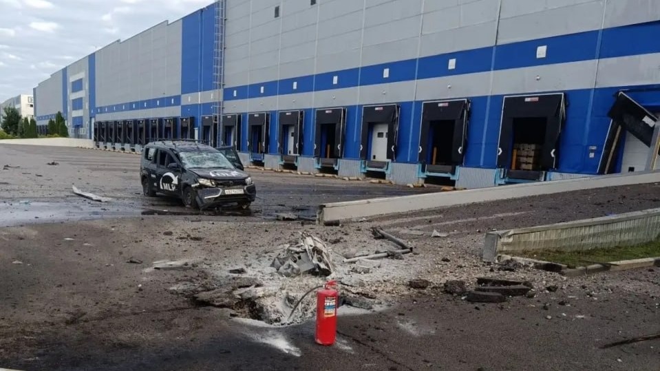 Глава округа Чехов Собакин опубликовал снимки последствий удара ВСУ