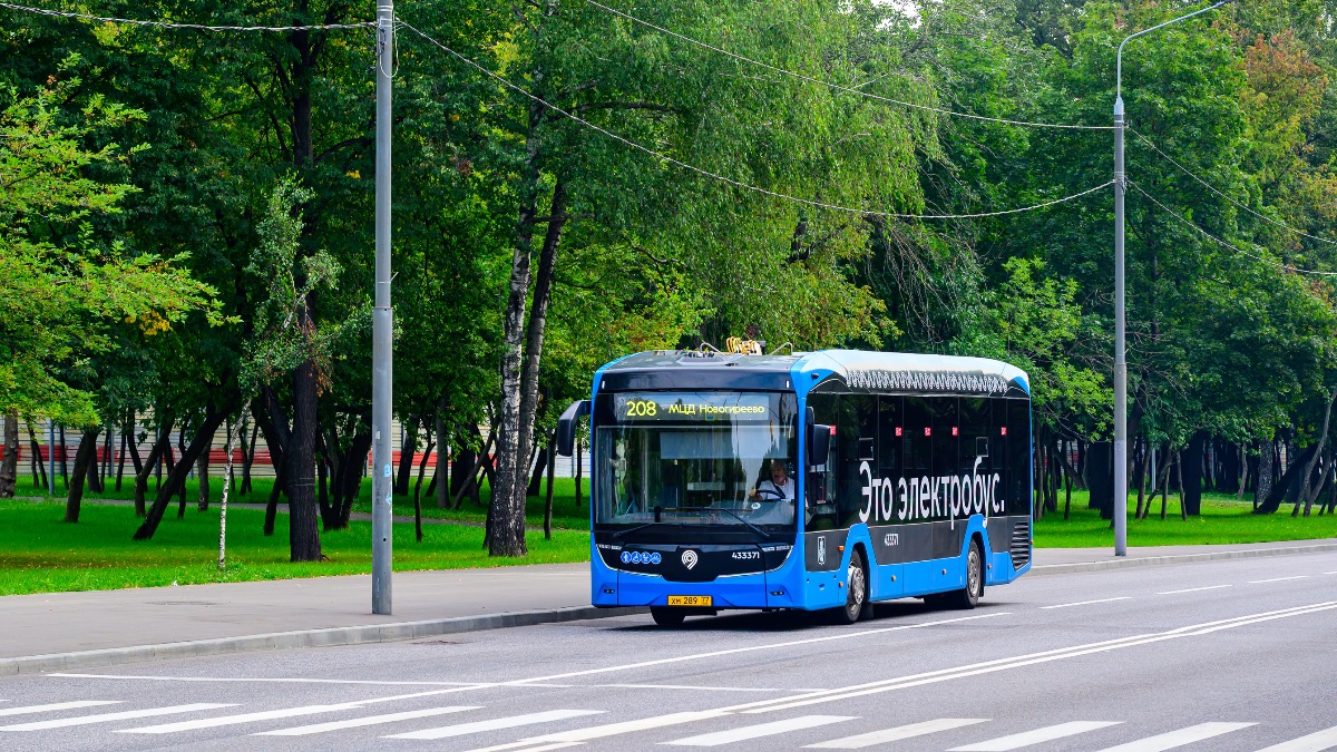 Электробусы вышли на маршрут 409 на востоке Москвы