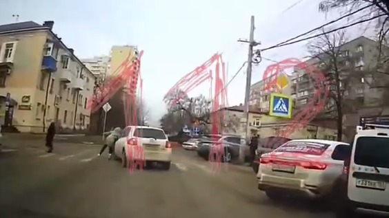 «112»: Водитель сбила шестилетнюю девочку с ДЦП на пешеходном переходе в Краснодаре
