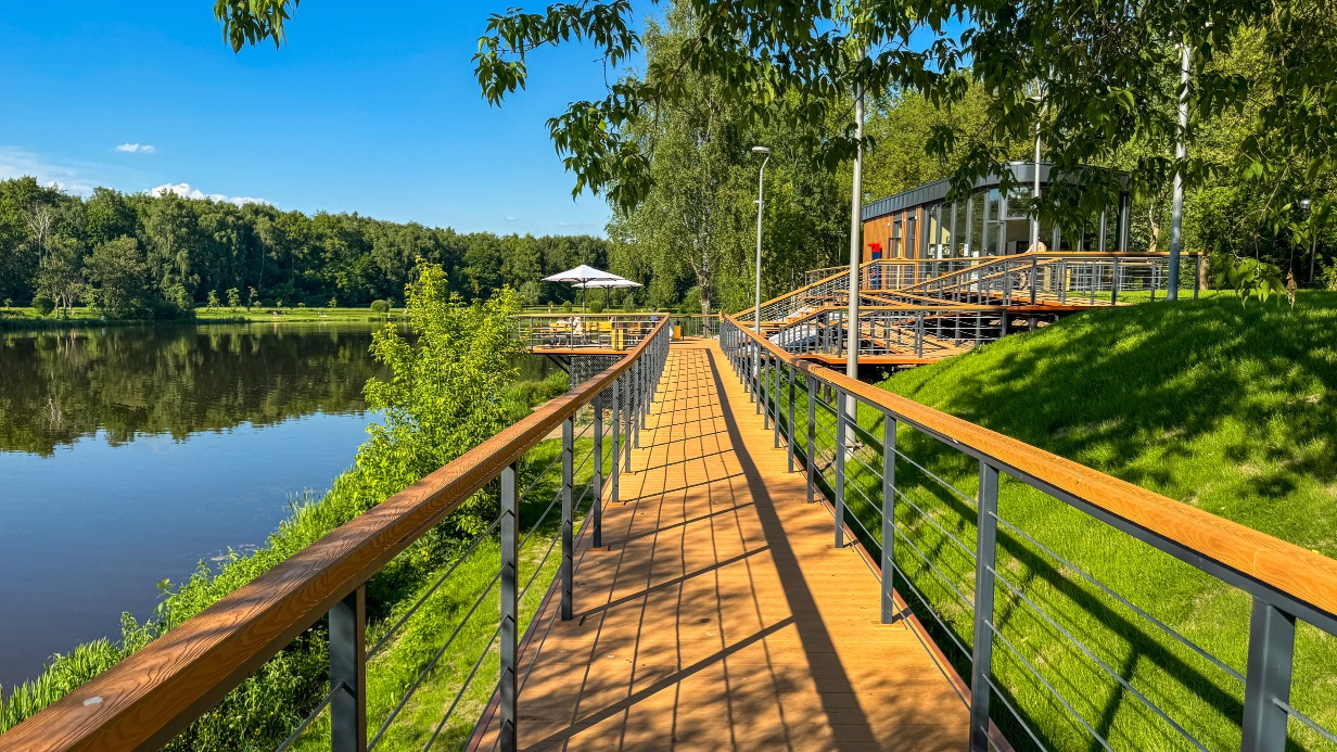 На северо-востоке Москвы обустроили две зоны отдыха у воды